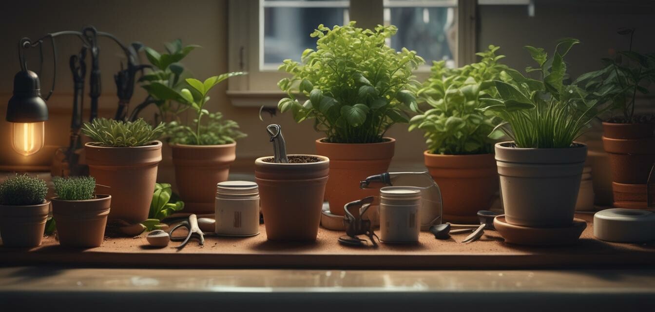 Essential indoor gardening tools