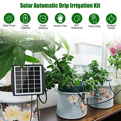 JIYANG Solar Automatic Drip Irrigation Kit